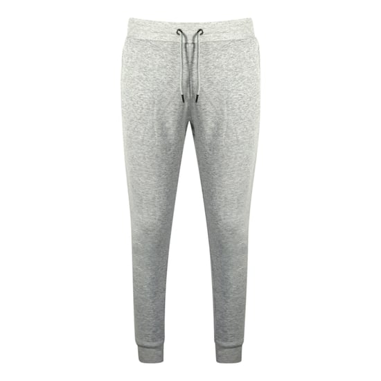Pantalones de sudadera grises con logo impreso Cavalli Class - Image 1