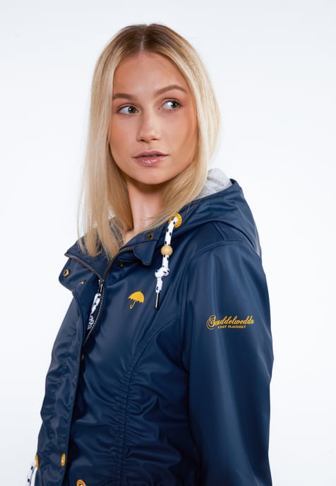 Schmuddelwedda raincoat women marine - Image 3