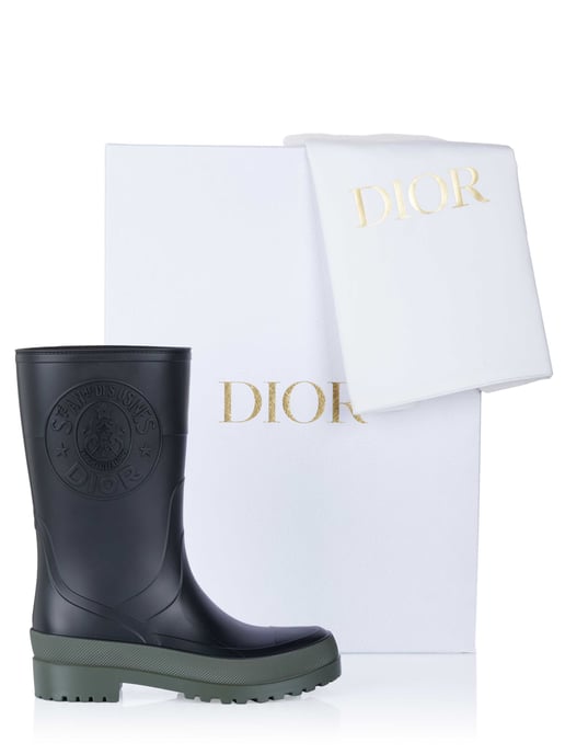 Botas de goma Dior negro - Image 5