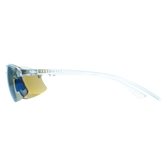Serengeti SemiRimless Unisex Shiny Crystal Ice Blue Saturn Polarized 555nm Blue Winslow