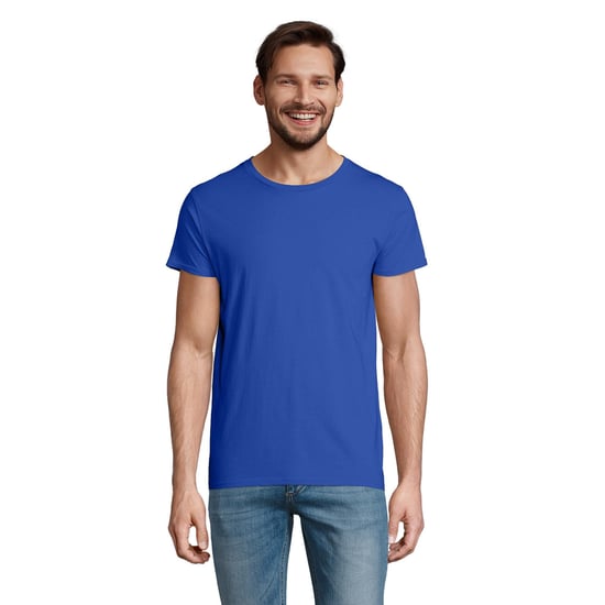 SOLS Mens Crusader Organic T-Shirt (Royal Blue) - Image 4