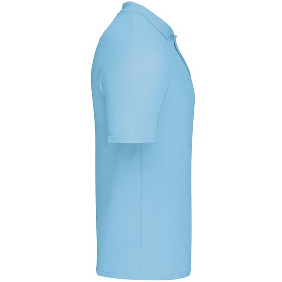 Fruit of the Loom Mens Original Pique Polo Shirt (Sky Blue) - Image 3