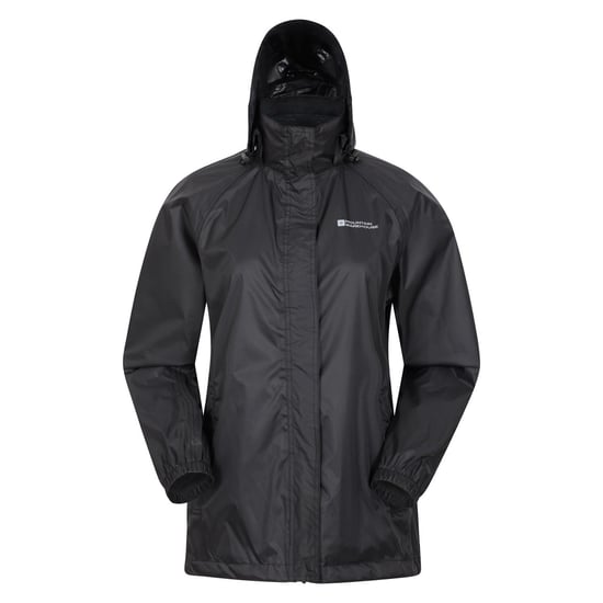 Mountain Warehouse Womens/Ladies Pakka II Waterproof Jacket (Black) - Image 1