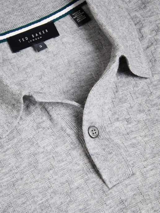 Ted Baker Polo de punto de manga larga para hombre - Morar - Image 4