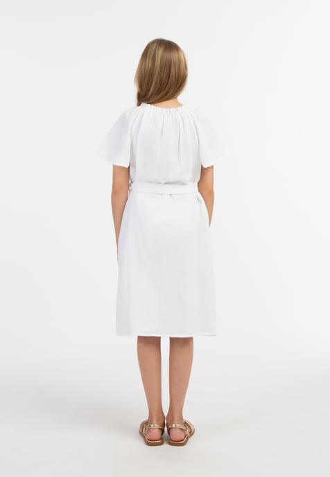 Dreimaster Dress Girls white - Image 3