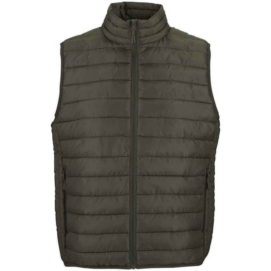 SOLS Mens Stream Body Warmer (Army) - Image 1