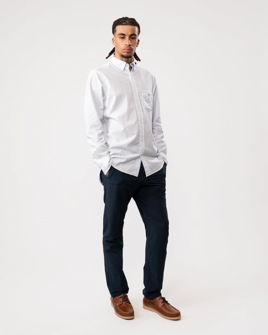 GANT Regular Fit Poplin Shield Banker Shirt - Image 3