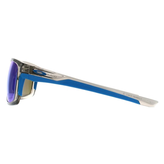 Gafas de sol Oakley Rectangulares para Hombre Gris Tinta Sapphire Prizm - Image 3