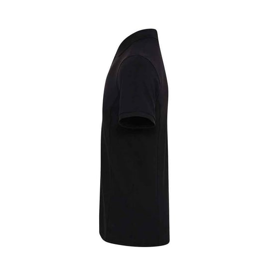 Premier Mens Coolchecker Plus Piqu Polo Shirt (Black) - Image 3