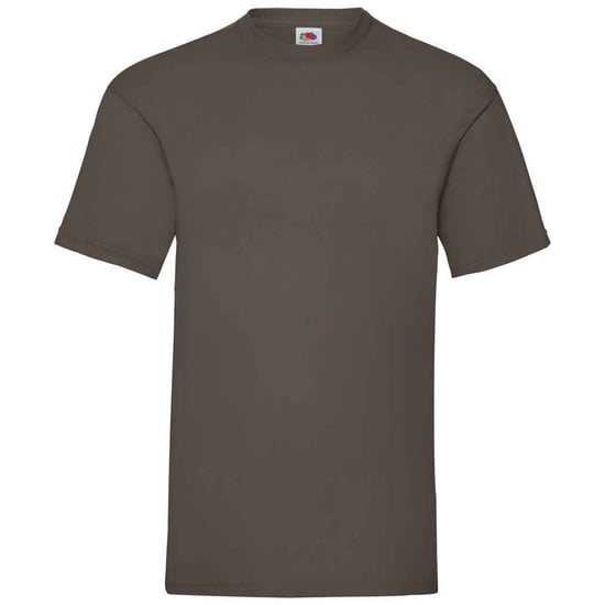Fruit Of The Loom Mens Valueweight T-Shirt (Chocolate) - Image 1