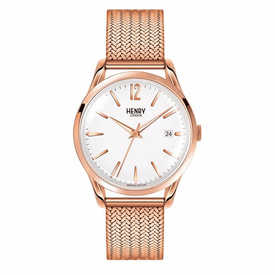 Henry London Reloj Unisex Cuarzo oro rosado - Image 1