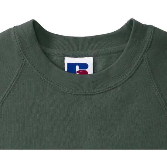 Russell Classic Sweatshirt (Bottle Green) - Image 2