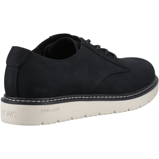 TOMS Navi TRVL LITE Leather Men's Black Oxford Shoes - Image 2