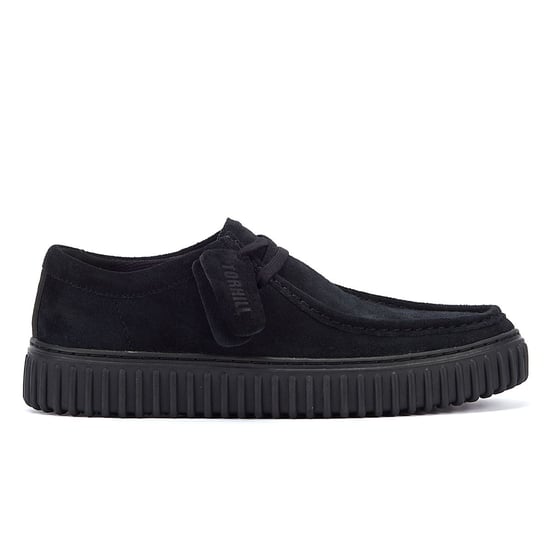 Clarks Originals Torhill Men's Black Suede Shoes - Image 4