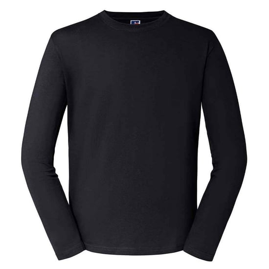 Russell Mens Classic Long-Sleeved T-Shirt (Black) - Image 1