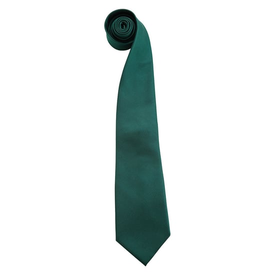Premier Mens Colours Fashion Tie (Bottle Green) - Image 1