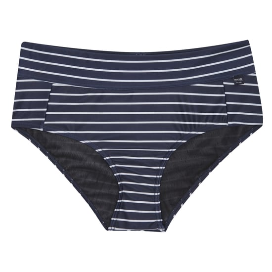 Regatta Womens/Ladies Paloma Striped Swim Briefs (Navy/White)