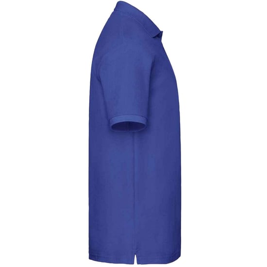 Fruit of the Loom Mens Premium Cotton Pique Polo Shirt (Royal Blue) - Image 3