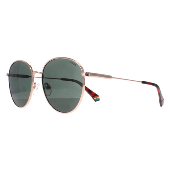Polaroid Redonda Unisex Oro Cobre Verde Polarizada PLD 6215/S/X - Image 2