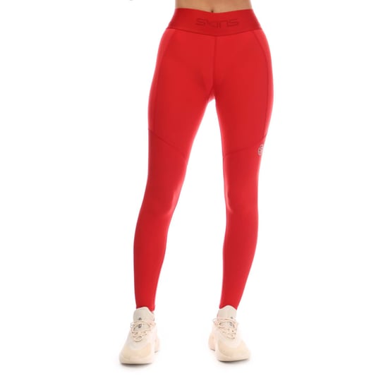 Women's Skins Series-3 Thermal Long Tights in Red - Image 1