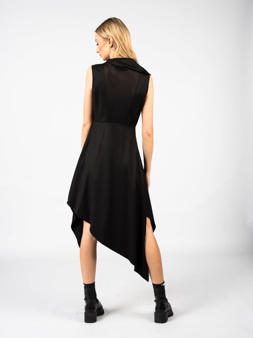 Vestido La Haine Inside Us LW508 Mujer Negro - Image 4