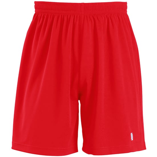 SOLS Mens San Siro 2 Sport Shorts (Red) - Image 1