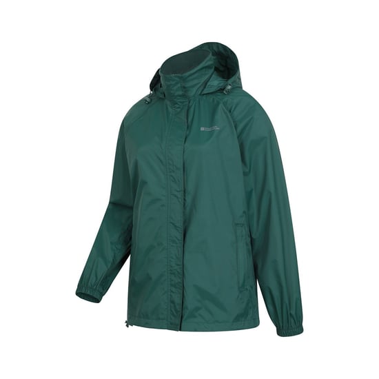 Mountain Warehouse Womens/Ladies Pakka II Waterproof Jacket (Dark Green) - Image 3