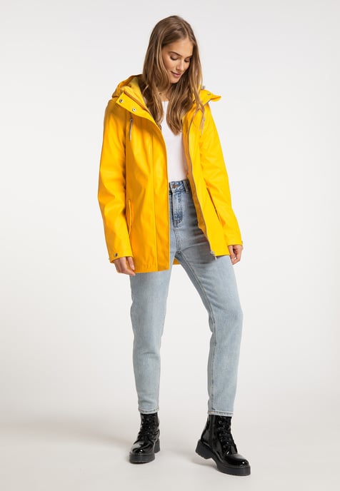 Mymo 3 in 1 rain jacket women sunny yellow - Image 2