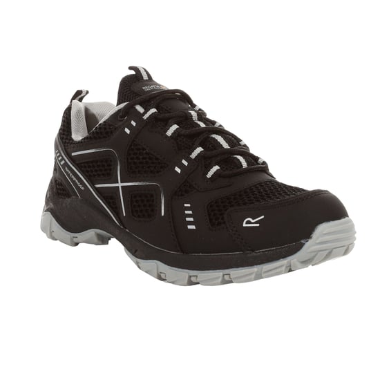 Regatta Womens/Ladies Vendeavour Walking Shoes (Black/Cyberspace) - Image 3