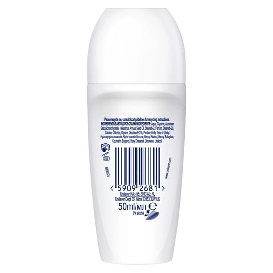 Dove Antiperspirant Advanced Care Deodorant with Coconut Scent 48H - 50ml, 3 Pack