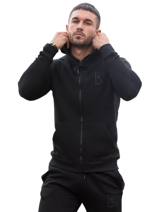 Sudadera polar con capucha para hombre|Bound By Honour - Image 1