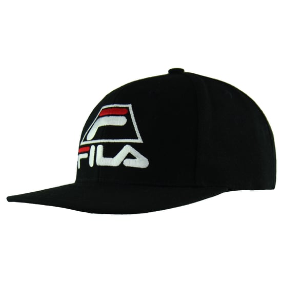 Gorra Fila Logo Hombre Negra - Image 1