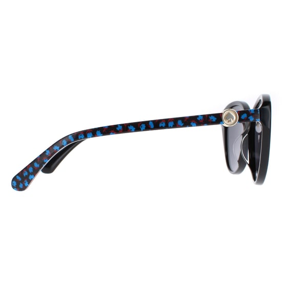 Kate Spade Cat Eye Womens Pattern Black  Grey Polarised Visalia/G/S