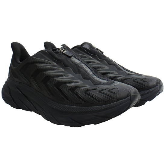 Hoka One Project Clifton - Zapatillas de deporte unisex, color negro - Image 1