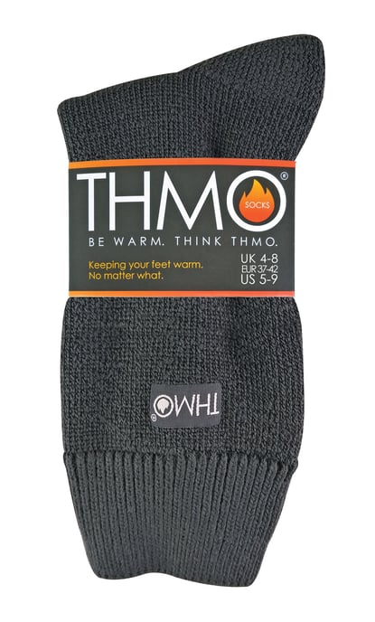 THMO - 1 par de calcetines térmicos gruesos de mujer con forro polar para el invierno - Image 2