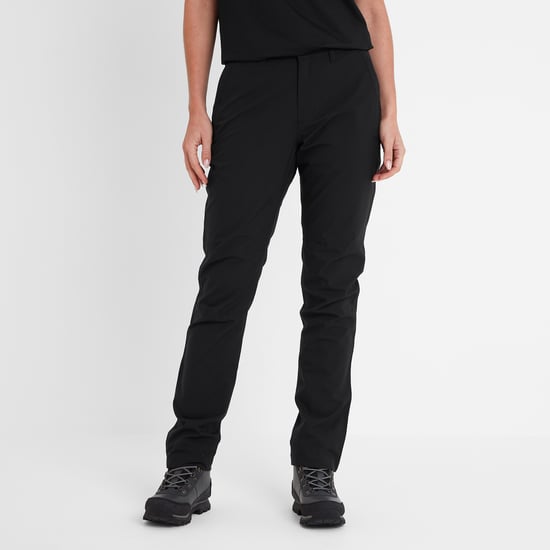Silsden Womens Waterproof Trousers Black - Image 1