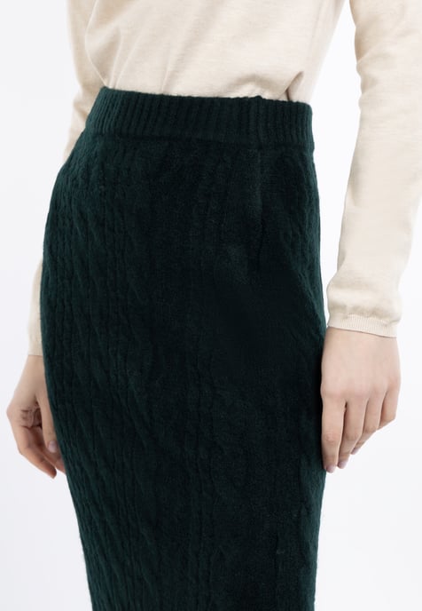DreiMaster Vintage Knit Midi Skirt zitha - Image 4