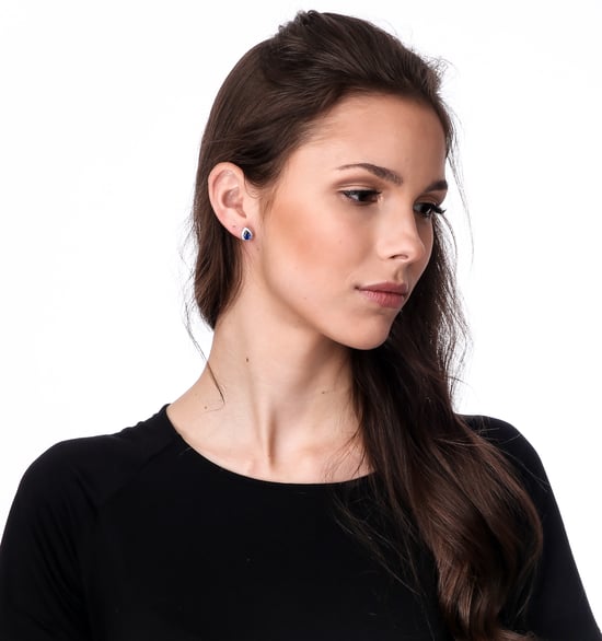 Orphelia 'Enora' Women's 925 Sterling Silver Stud Earrings - Silver ZO-7226/SA - Image 4