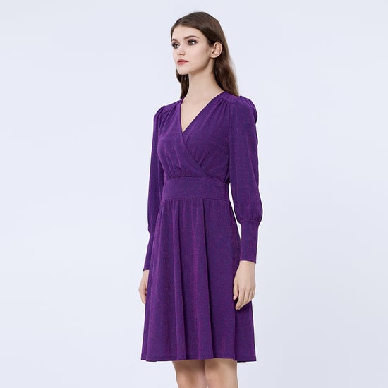 Long sleeves skater dress - Image 3
