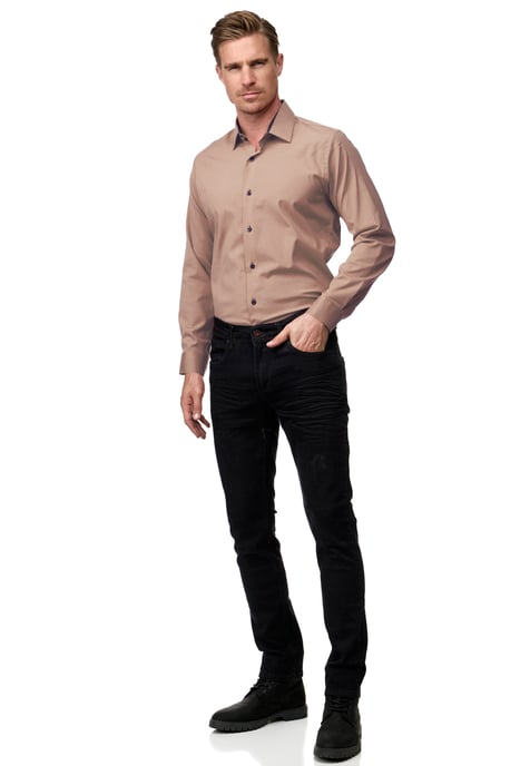 Rusty Neal Overhemd Slim Fit Beige - Image 6