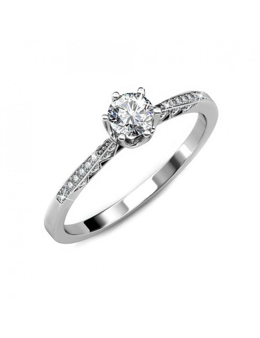 Anillo Destino - Plata y Cristal - Image 1