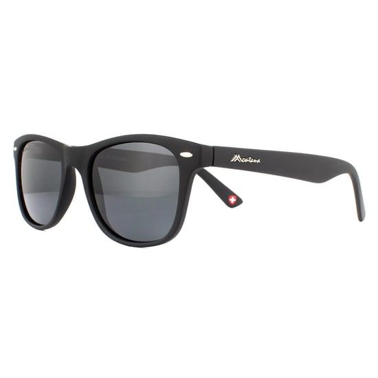 Montana Sunglasses MP10 Matte Black Rubbertouch Black Smoke Polarized