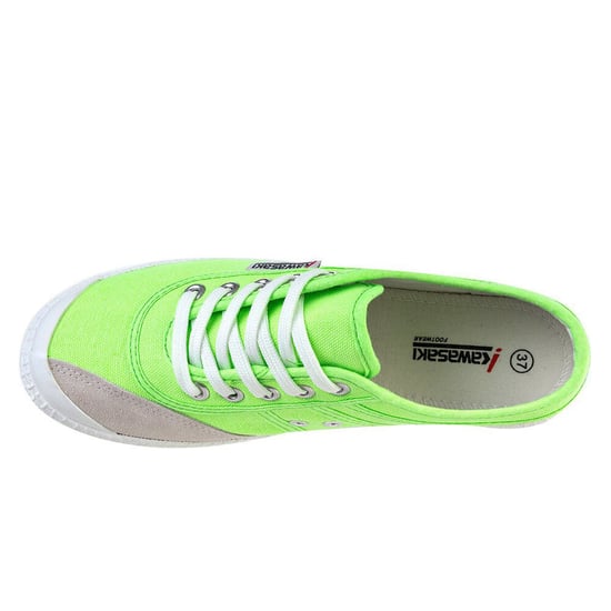 Kawasaki Original Neon Canvas Shoe  Green Gecko