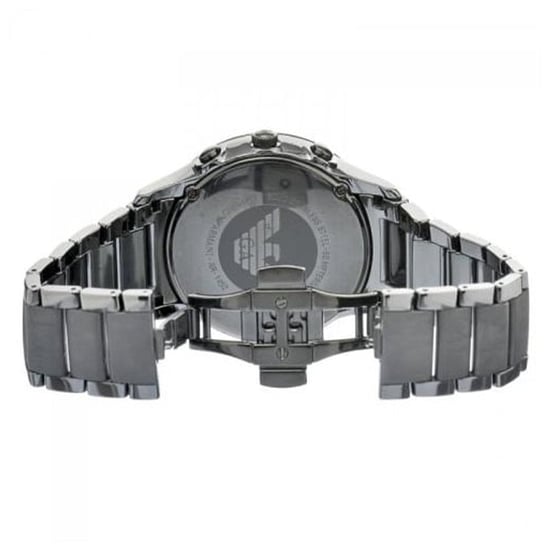Emporio Armani AR1452 Men's Chronograph Watch Ceramica Black - Image 2