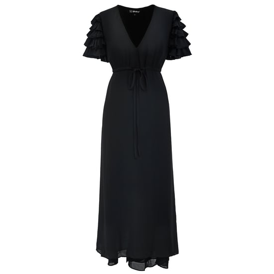 Tiered frills shoulder long dress - Image 5