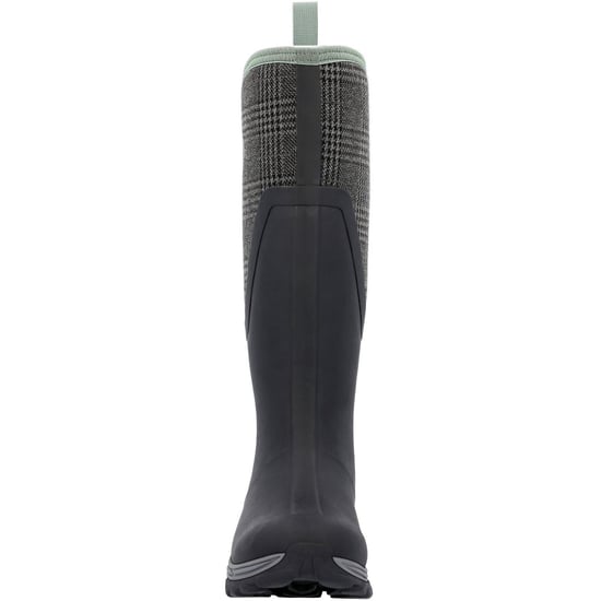 Muck Boots Arctic Sport II Tall Rubber Black/Plaid Wellington Boots - Image 3