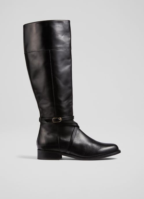 LK Bennett  Bonnie Knee Boots, Black