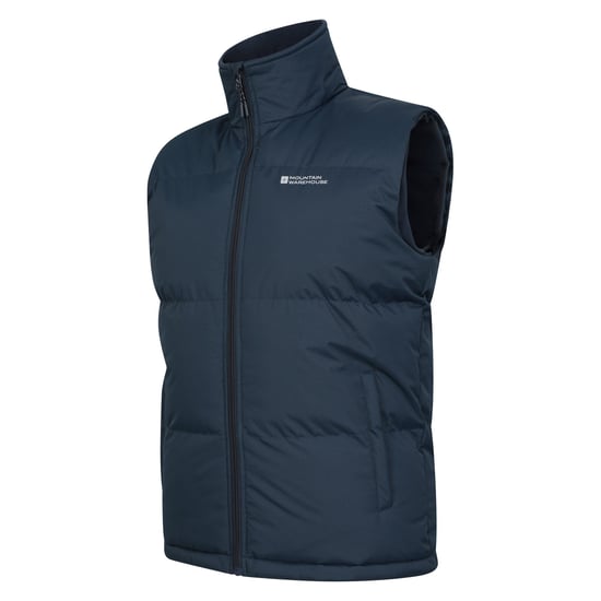 Mountain Warehouse Mens Rock Padded Gilet (Navy) - Image 3