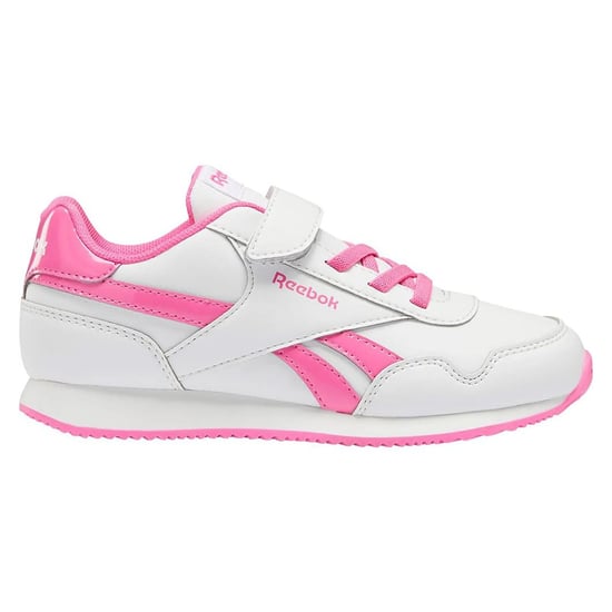 Reebok Classic Jog 3 Kids White Trainers