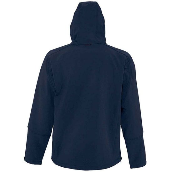 SOLS Mens Replay Hooded Soft Shell Jacket (French Navy) - Image 2